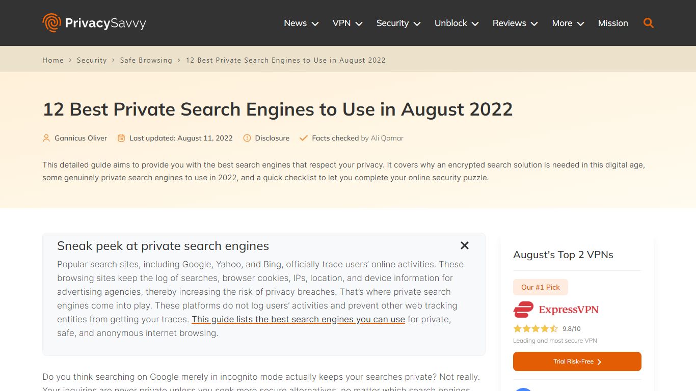 12 Best Private Search Engines to Use in August 2022